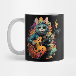 Chinchilla Playing Guitar Mug